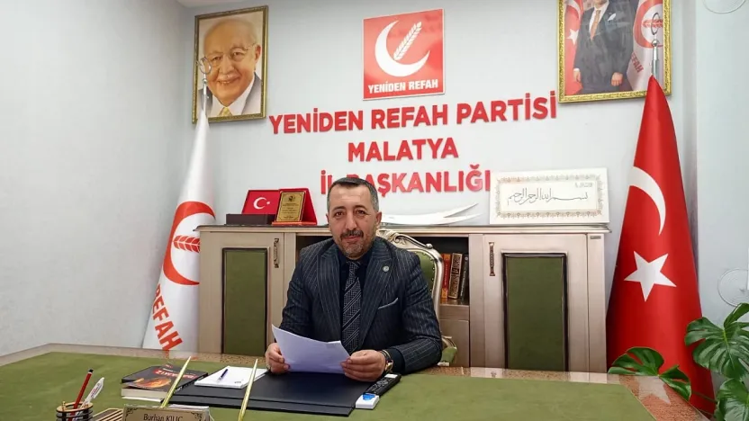 Başkan Kılıç'tan Malatyalılara 29 Ekim Cumhuriyet Bayramı Kutlaması