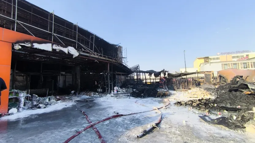 Başkan Yıldız İşyeri Yangını Hakkında Konuştu