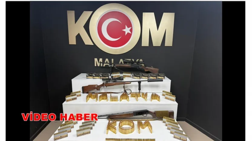 Battalgazi ve Kale'de Eş Zamanlı Silah Baskını: Çok Sayıda Silah Ele Geçirildi