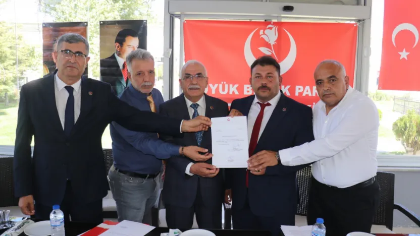 BBP Malatya'da Bayrak Değişimi: Yüksel Duman İl Başkanı Oldu