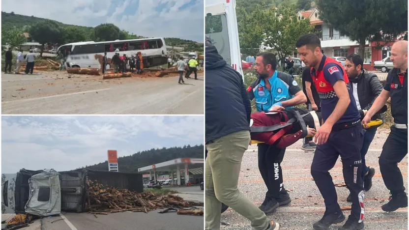Çanakkale'de zincirleme kaza: 8 ölü çok sayıda yaralı var