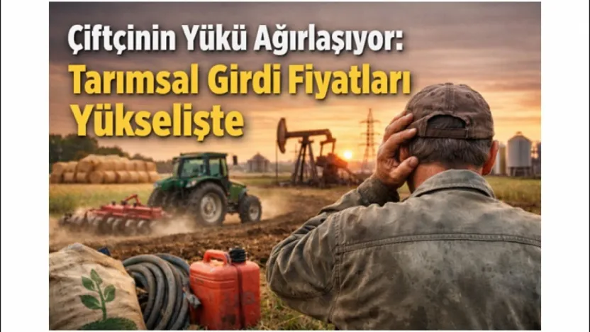 Çiftçinin Yükü Ağırlaşıyor: Tarımsal Girdi Fiyatları Yükselişte