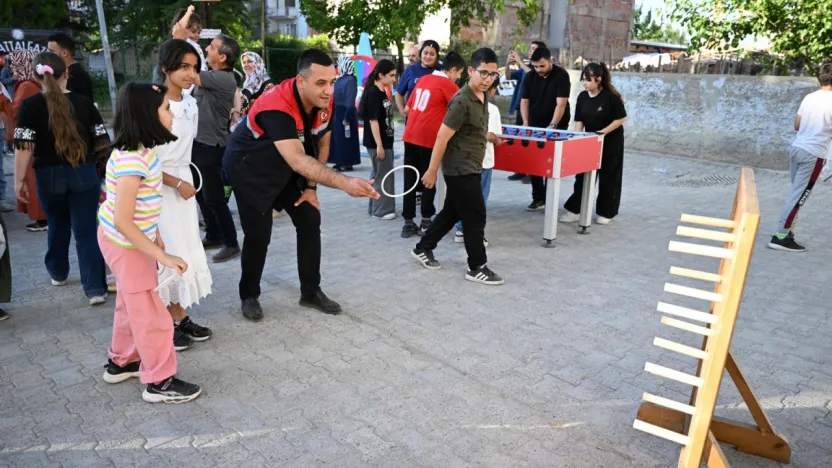 Çocuklardan Başkan Taşkın'a Teşekkür