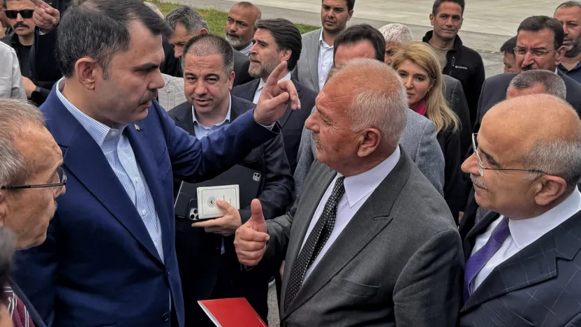 Doğanşehir Belediye Başkanı Bayram, Bakan Kurum'a Doğanşehir'in sorunlarını Anlattı