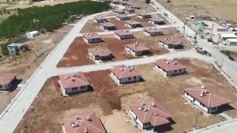 Doğanşehir'de 79 kırsal konut teslim edilmeye başlandı