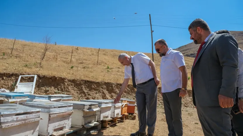 Doğanşehir'de Arıcılara Ziyaret: Arıcılık Ekosistemin Anahtarı
