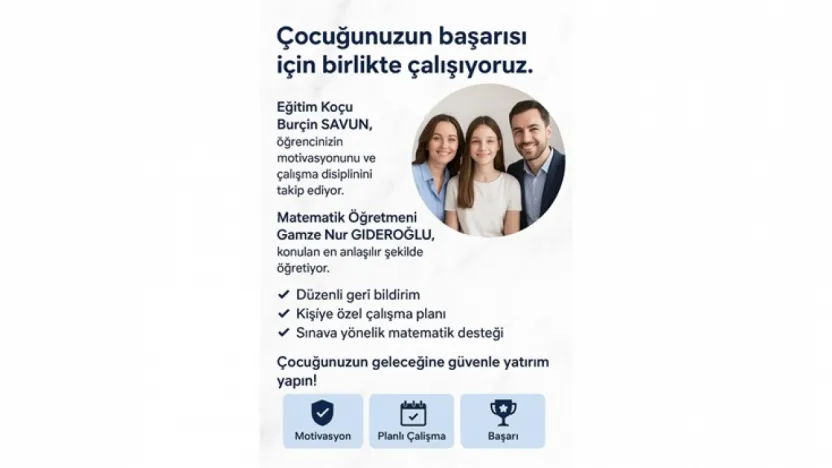 Doğru destekle her öğrenci başarabilir