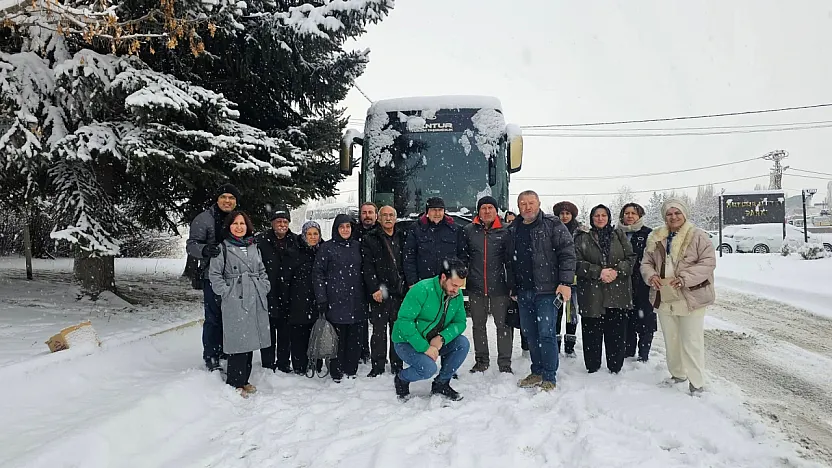 Doğu Ekspresi Yolcuları Tarihle Buluştu: İshak Paşa Sarayı'na Hayran Kaldılar