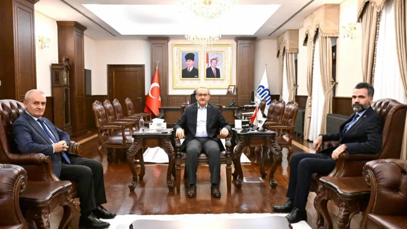 Dr. Abdullah Akgüneş'ten Vali Seddar Yavuz'a Ziyaret