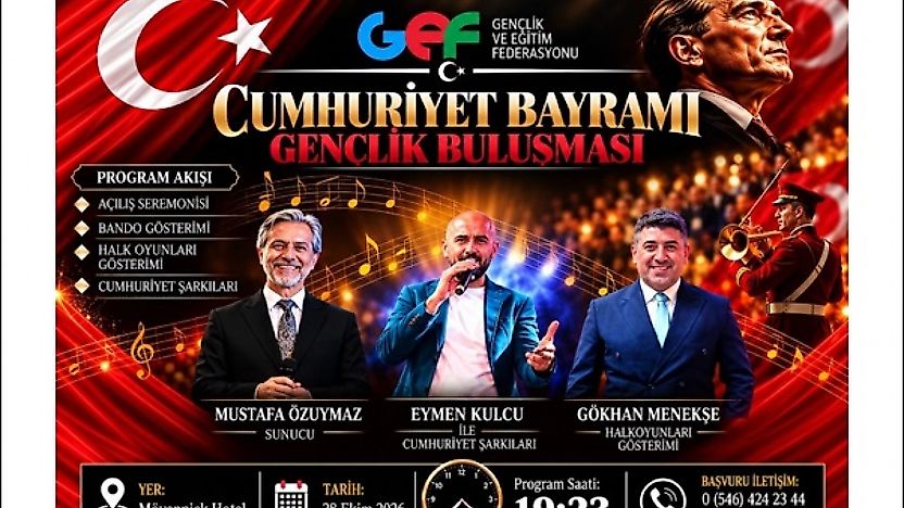 GEF'ten Malatya'da Cumhuriyet'in 103'üncü Yılına Özel Program