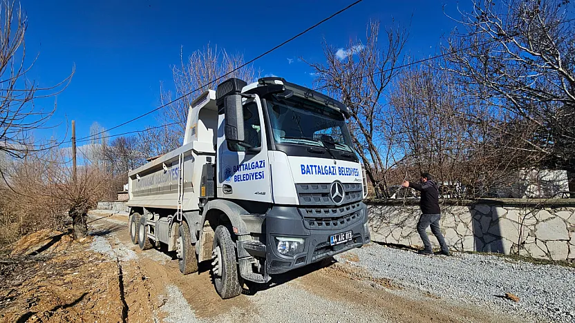 Hatunsuyu ve Alacakapı'da Ulaşım Daha Güvenli