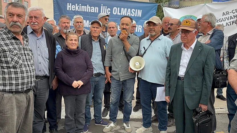 Hekimhan'da Maden Tepkisi