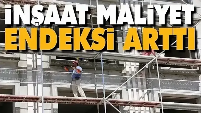 İnşaat üretimi yıllık ,3 arttı