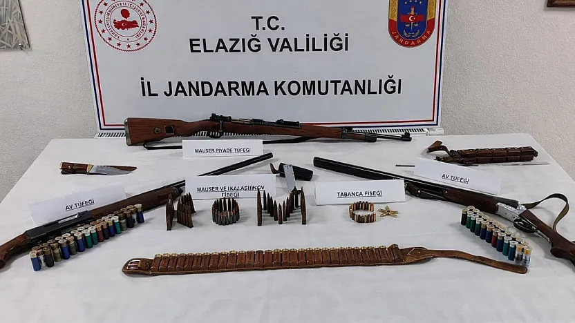 Jandarmadan Sivrice'de Silah Baskını