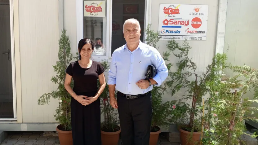 Kamil Göksu'dan ABYB' ye ziyaret