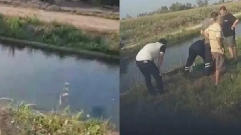 Kamyonet sulama kanalına düştü: Baba ve iki kızı öldü