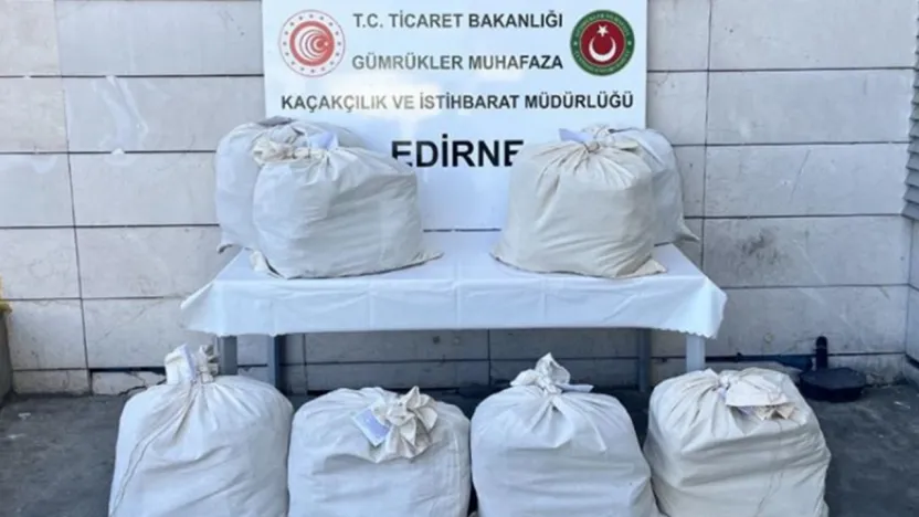 Kapıkule Sınır Kapısı'nda 87 kilo uyuşturucu ele geçirildi