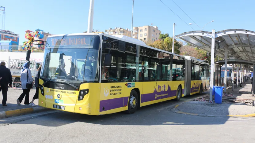 Kar ve Buzlanma Nedeniyle Şanlıurfa'da Ulaşım Ücretsiz