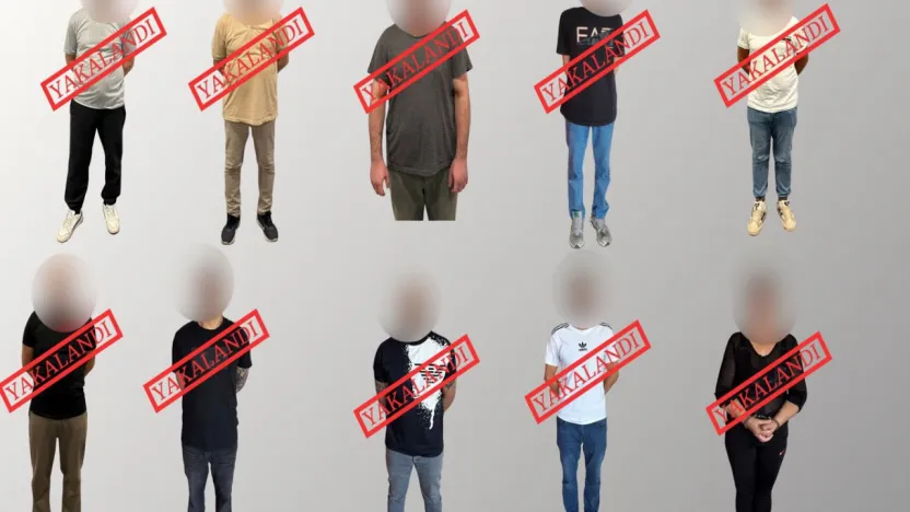 Kırmızı bültenle aranan 10 şahıs Türkiye'ye getirildi