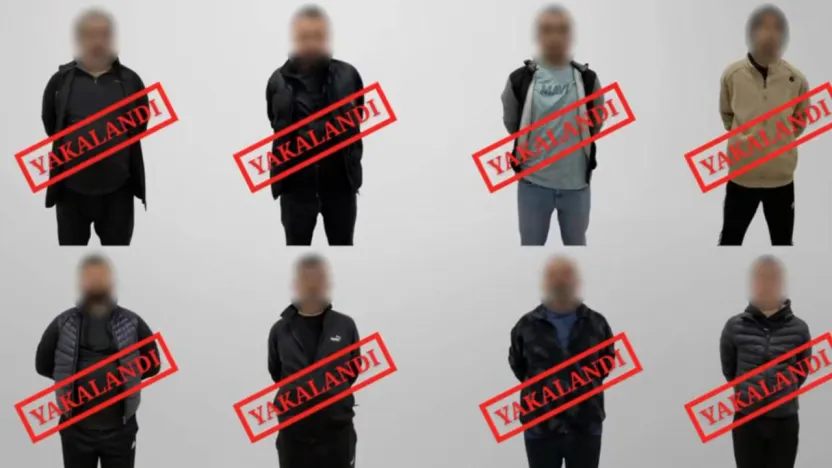 Kırmızı bültenle aranan 8 şüpheli Türkiye'ye getirildi