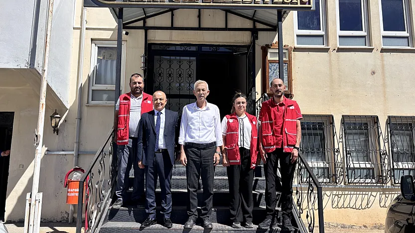 Kızılay Heyetinden Başkan Cömertoğlu'na Ziyaret