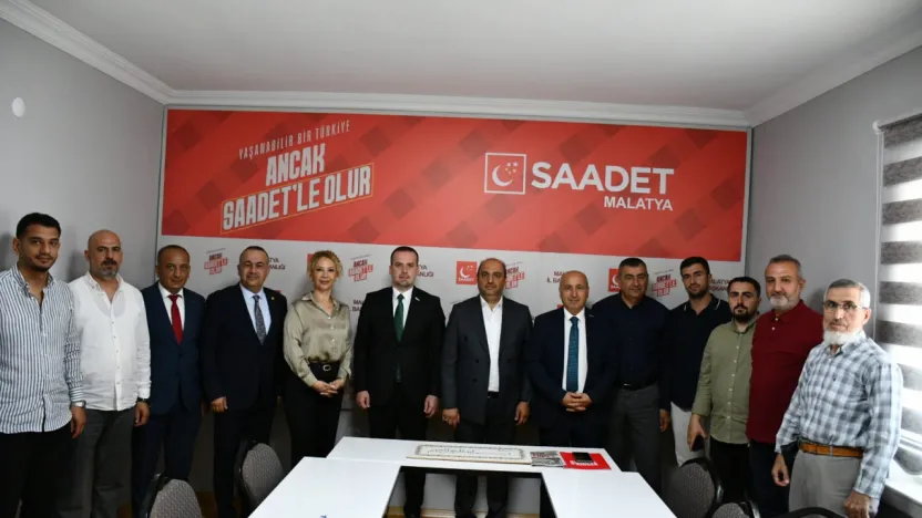 MAGİNDER'den Saadet Partisi'ne ziyaret