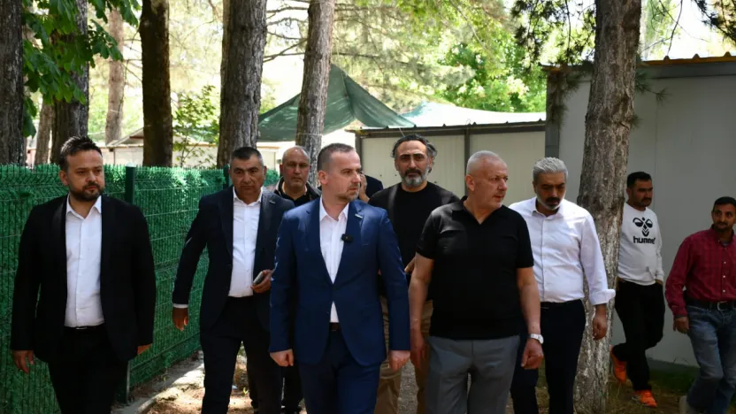 Maginder Heyeti Doğanşehir'de Esnaf ve Vatandaşlarla Buluştu