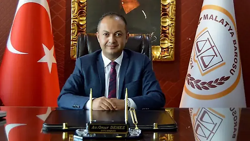 Malatya Barosu Başkanı Onur Demez'den Adaylık Kararı