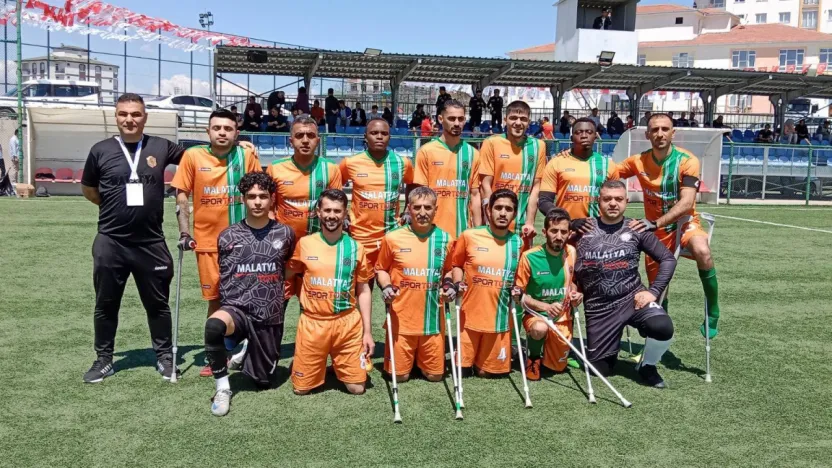Malatya Büyükşehir Belediye Ampute Futbol Takımı Deplasmanda Konya Bed.Eng.Sporu 14-2 Mağlup Etti