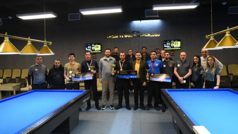 Malatya'da Bilardo Rüzgârı: 68 Sporcu Yeşilyurt'ta Kıyasıya Yarıştı