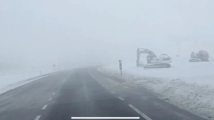 Malatya'da Kar ve Tipi: Tır ve Çekicilere Trafik Kısıtlaması