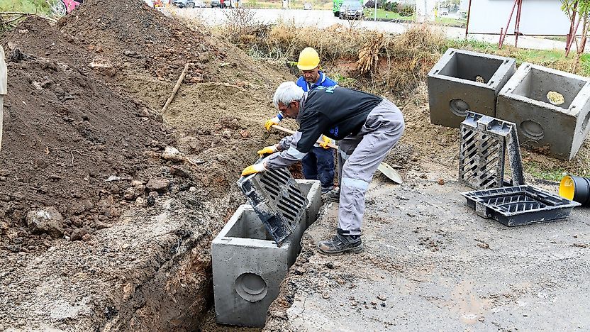 Malatya'da Sağanak Öncesi MASKİ'den Mazgal Mesaisi