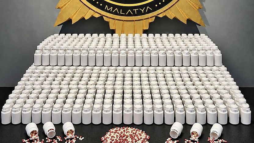 Malatya'da Uyuşturucu Operasyonu: 46 Bin 189 Hap Ele Geçirildi