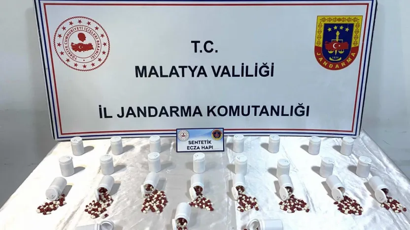 Malatya'da Uyuşturucuya Geçit Yok: 2 Operasyonda 1.627 Hap