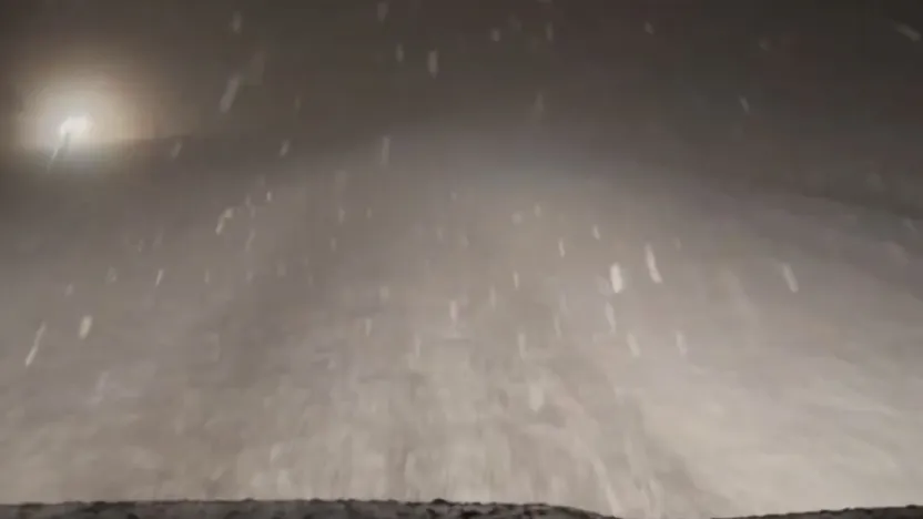 Malatya'da Yoğun Kar Yağışı: Hekimhan–Kangal Yolu Ulaşıma Kapatıldı