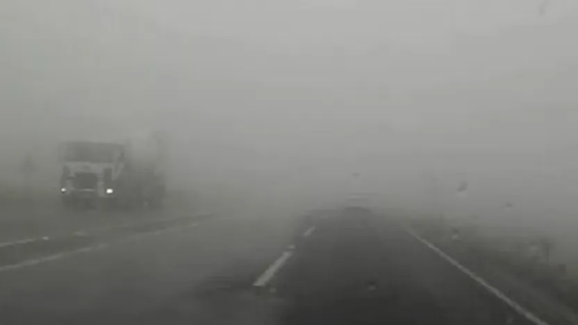 Malatya'da yoğun sis ulaşımı olumsuz etkiledi