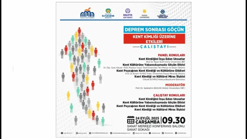 Malatya Kent Konseyi, Üniversiteler ve Belediyeden Ortak Çalıştay: Kent Kimliği Masaya Yatırılacak