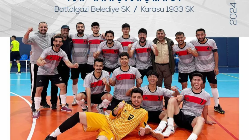 Malatya'nın ilk ve tek futsal takımı Battalgazi Belediyespor