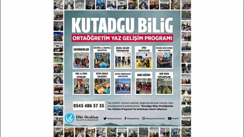 Malatya Ülkü Ocakları, Gençliği Kutadgu Bilig ile Buluşturuyor
