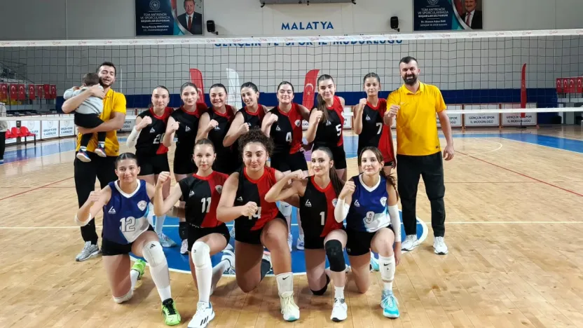 Malatya Voleybol Takımı, Şırnak Belediyespor'u 3-0 Mağlup Etti