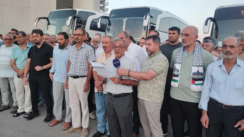 Malatyalılar, 'Gazze'ye İnsani Koridor' yürüyüşüne katılmak için yola çıktı