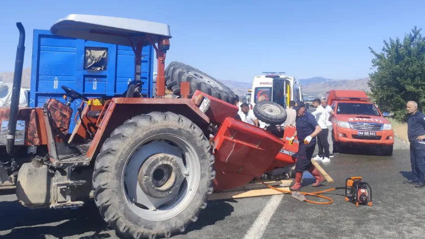 Malaya-Elazığ kara yolu üzerinde trafik kazası: 1 Ölü