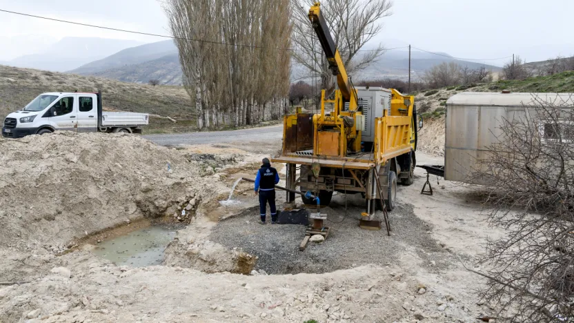 Maski'den Güneşli Mahallesi'ne İçme Suyu Müjdesi