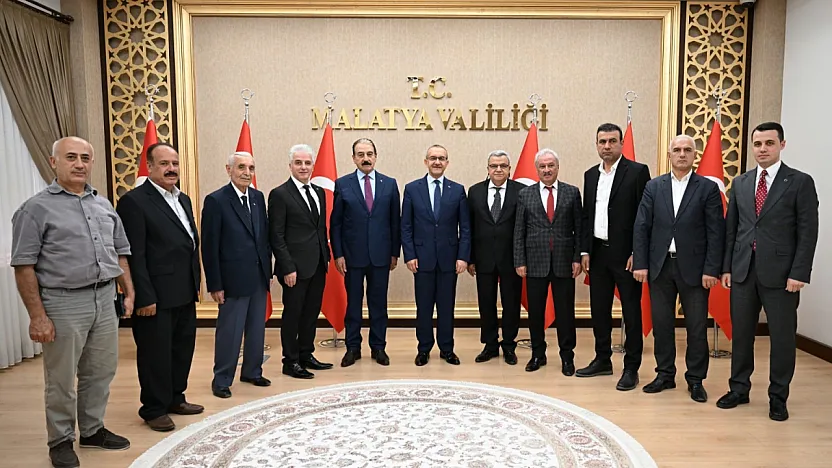 MESOB Heyetinden Vali Seddar Yavuz'a Ahilik Haftası Ziyareti