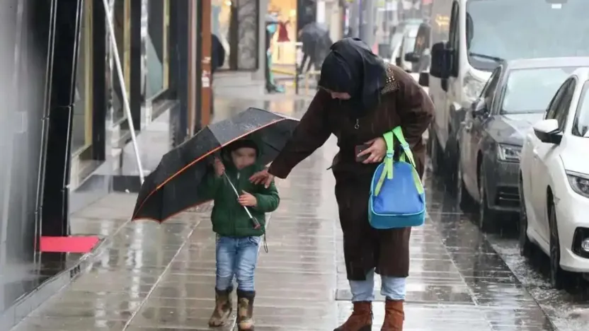 Meteorolojiden kuvvetli yağış uyarısı