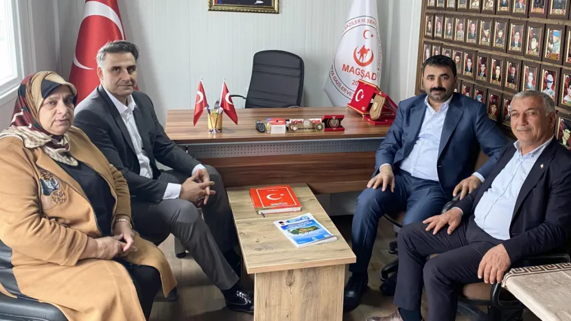 MHP' den Başkan Aldemir'e Ziyaret