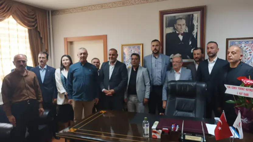 MHP'den Dr. Ömer Faruk Kalı'ya Ziyaret