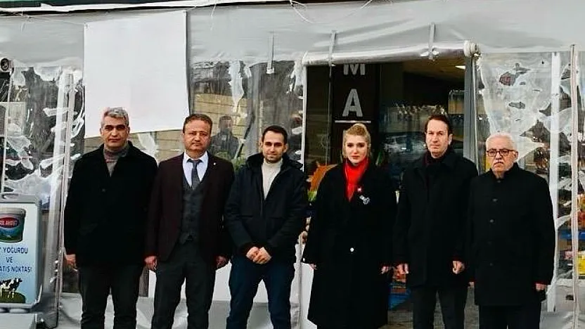 Milletvekili Ölmeztoprak'tan Kop Boykot Market'e Ziyaret