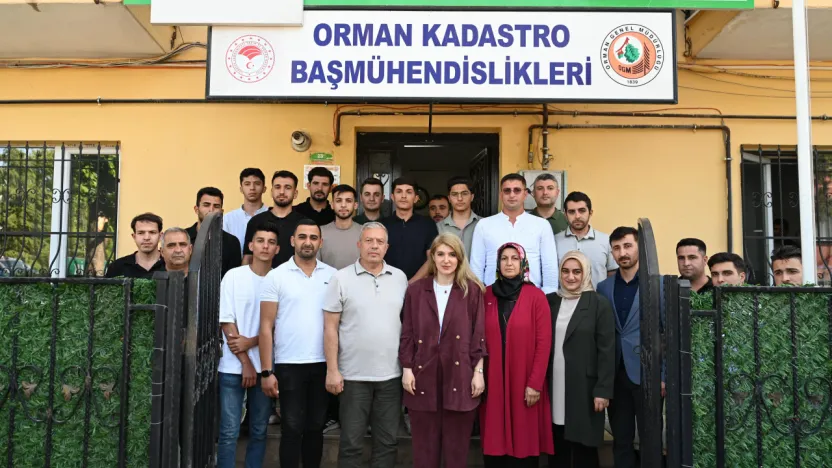 Milletvekili Ölmeztoprak'tan Orman İşletme Müdürlüğüne Ziyaret