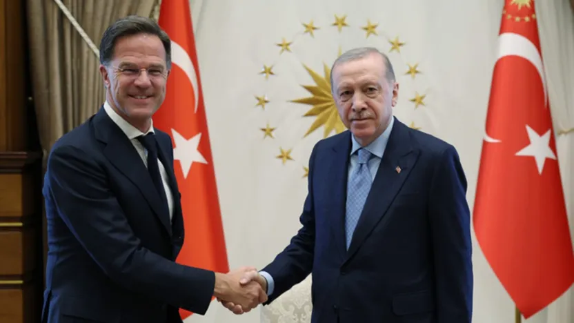 NATO Genel Sekreteri Rutte, Beştepe'de